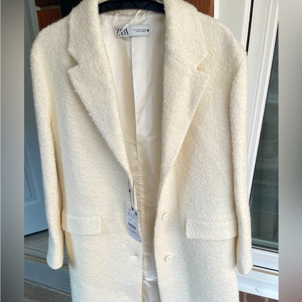 Zara wool blend coat